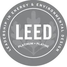 LEED Platinum Certified