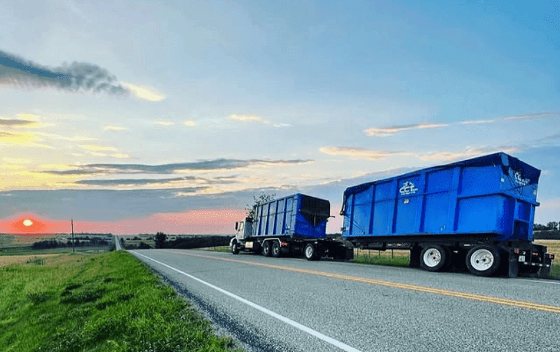 Professional bin placement CCT Bins Alberta