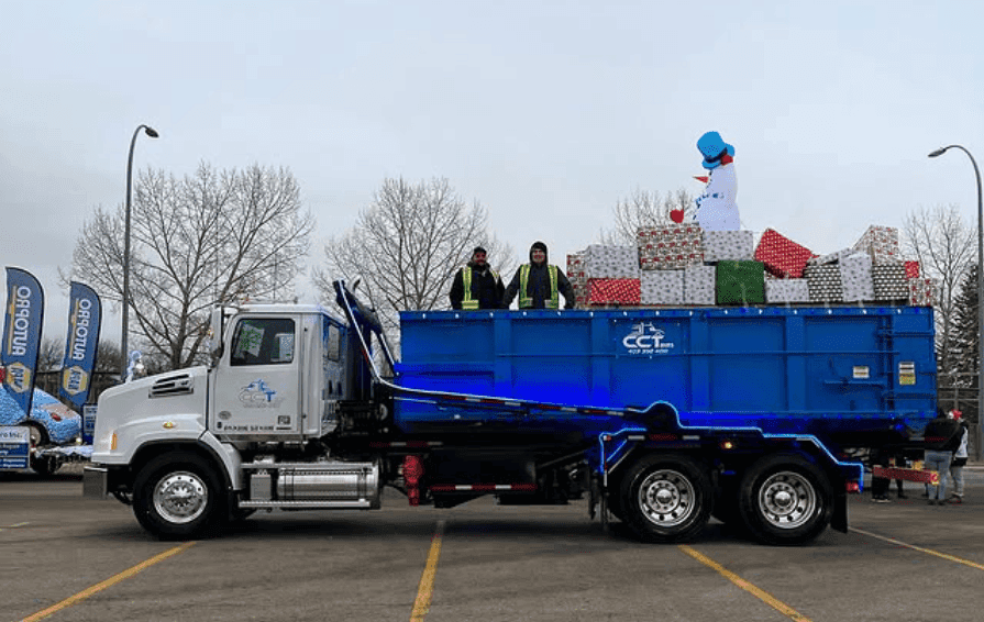 CCT Bins dumpster rental service Alberta