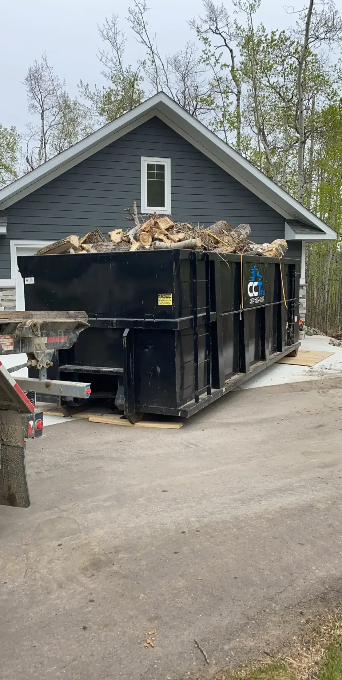 Comprehensive dumpster service CCT Bins