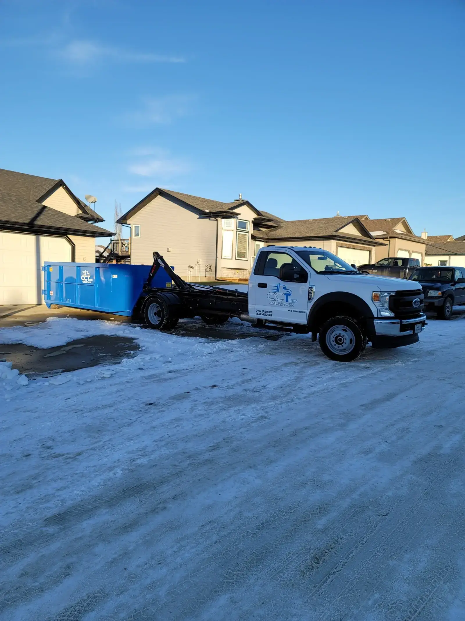 Dumpster rental service CCT Bins Alberta