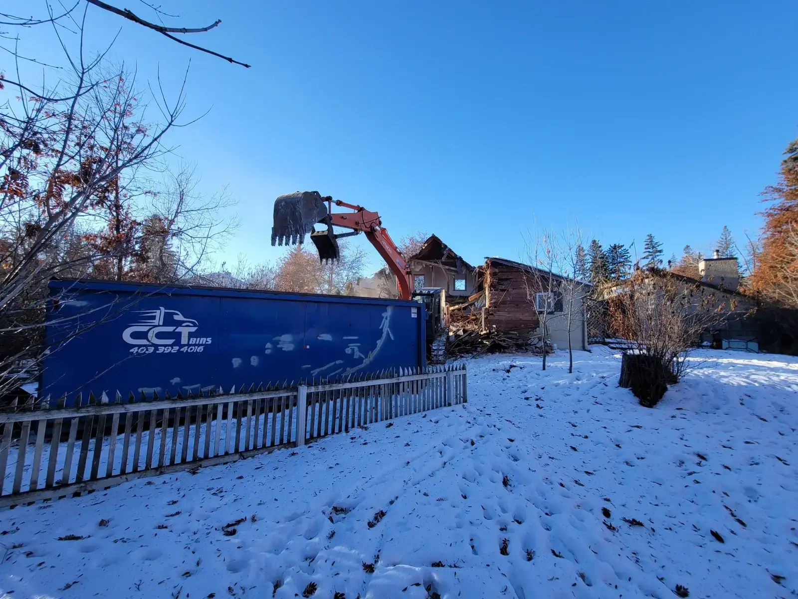 Alberta dumpster rental by CCT Bins